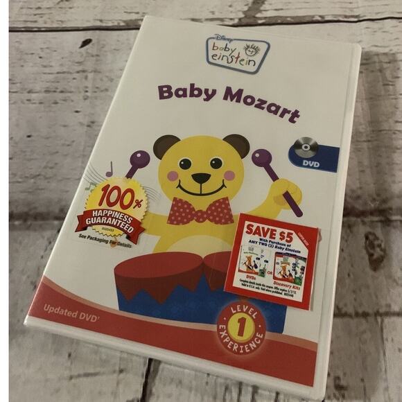 Factory Sealed Disney Baby Einstein Baby Mozart DVD Level 1 Experience - Picture 1 of 2